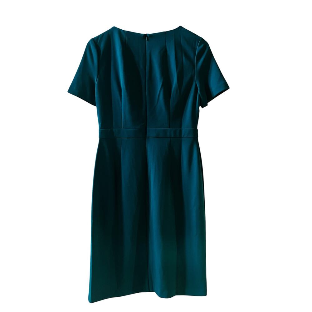 London Times Tie Detail Short Sleeve Dress Size 6 NWT - Picture 3 of 9